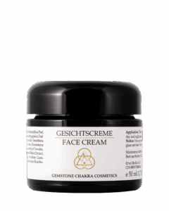 Produktfoto der SeelenLiebe Chakra Kosmetik Gesichtscreme von vorne.