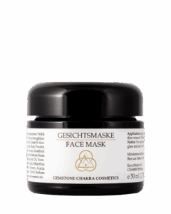 Produktfoto der SeelenLiebe Chakra Kosmetik Gesichtsmaske von vorne.