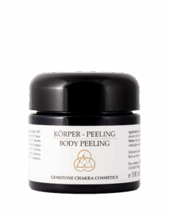 Produktfoto des SeelenLiebe Chakra Kosmetik Körper-Peelings von vorne.