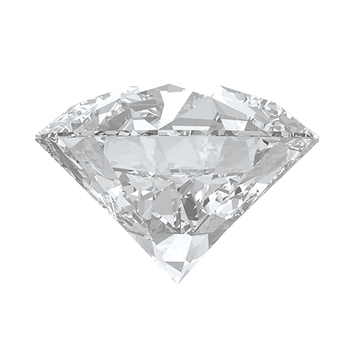 Isoliertes Bild von einem Diamant